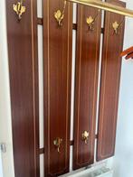 Vintage Hal Kapstok met Schoenenkast, Gebruikt, Minder dan 100 cm, Hout, Ophalen