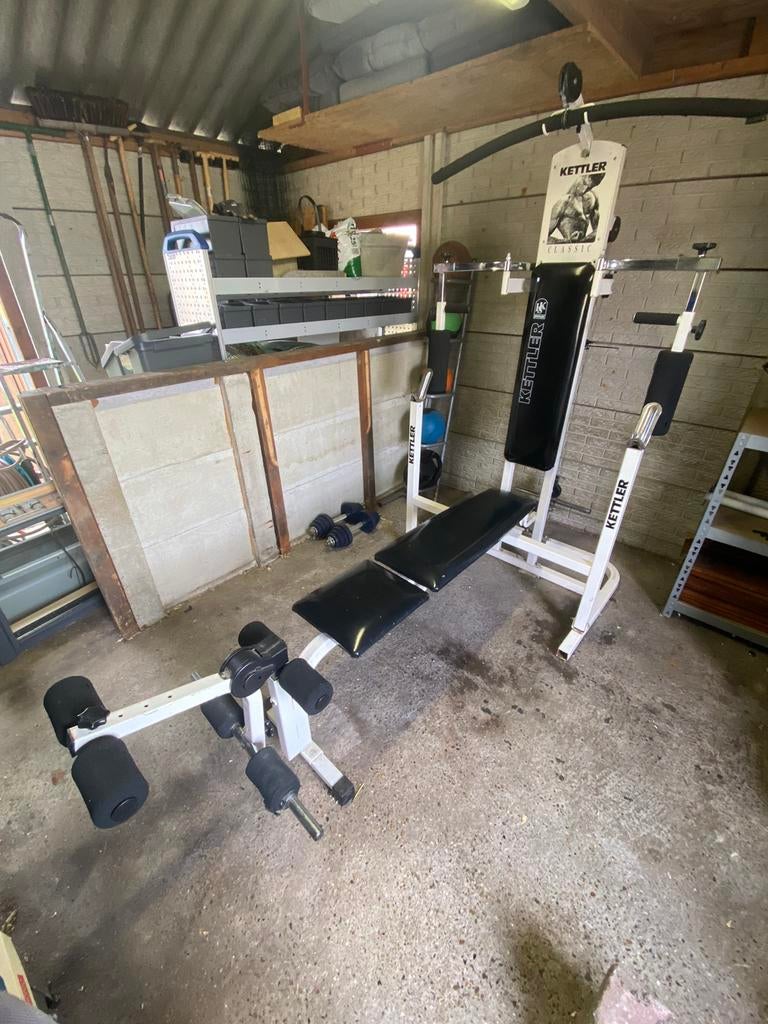 Krachtstation Kettler Classic, Sport en Fitness, Ophalen, Benen, Gebruikt, Krachtstation