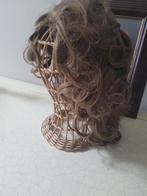 Antiek rieten pruikenhoofd, Ophalen of Verzenden