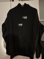 Supreme x CDG Box Logo Split hoodie, Maat 52/54 (L), Zwart, Ophalen of Verzenden, Zo goed als nieuw