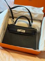 Hermes mini kelly 19, Ophalen of Verzenden, Nieuw, Zwart, Handtas