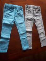 2 broeken, turquoise en grijs, Ophalen of Verzenden, Zo goed als nieuw, Meisje, Broek
