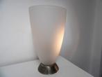 Art Deco Franse hoge Lamp, Metaal/Glas, Ophalen of Verzenden