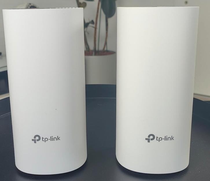 TP-Link Deco M4R Mesh Wifi Versterkers (2x), Computers en Software, Powerlines, Zo goed als nieuw, Ophalen
