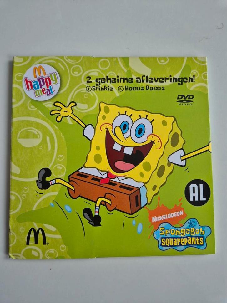 Spongebob squarepants geheime afleveringen stinkie dvd, Cd's en Dvd's, Dvd's | Tekenfilms en Animatie, Zo goed als nieuw, Europees