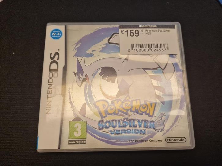 Pokemon SoulSilver NDS, Spelcomputers en Games, Games | Nintendo DS, Zo goed als nieuw, Avontuur en Actie, 1 speler, Vanaf 3 jaar