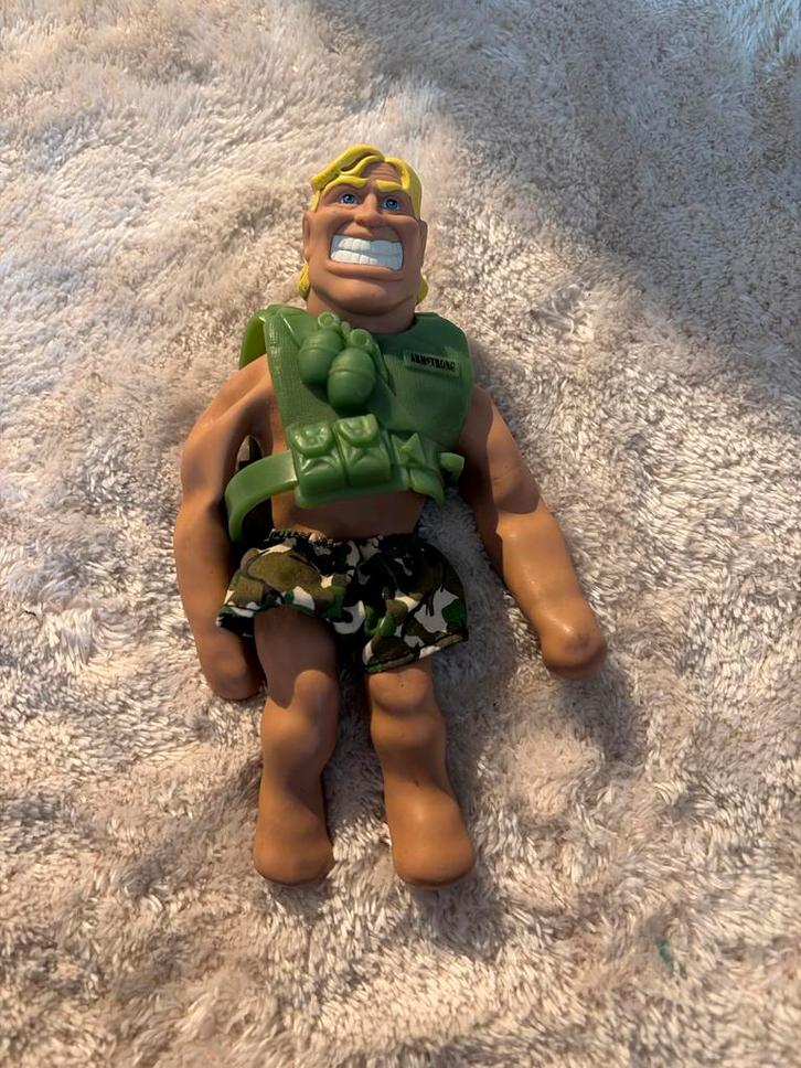 Action Man Armstrong - Hasbro jaren 90, Kinderen en Baby's, Speelgoed | Actiefiguren, Gebruikt, Ophalen of Verzenden