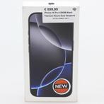 iPhone 16 Pro 128GB Black Titanium Nieuw Seal Geopend