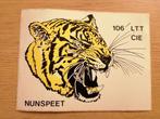 Grote sticker 106 LTT CIE Nunspeet, Verzamelen, Stickers, Ophalen of Verzenden, Zo goed als nieuw, Overige typen