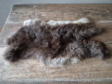 Prachtig konijnenvachtje/bontje - bruin meerkleurig  beschikbaar voor biedingen