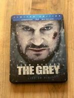 THE GREY LIAM NEESON BLU-RAY+DVD IN METALEN BOX., Ophalen, Zo goed als nieuw, Actie