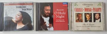 kerst cd's  Zangers van Klassieke muziek beschikbaar voor biedingen