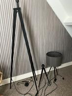 Tripod Vloerlamp + 2 Tafellamppoten van Zuiver, Huis en Inrichting, Lampen | Vloerlampen, Ophalen, Gebruikt, Metaal, 150 tot 200 cm