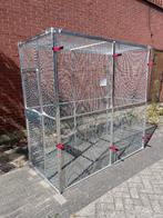Nieuwe Voliere 1x2x2M, Dieren en Toebehoren, Vogels | Hokken en Kooien, Ophalen of Verzenden, Nieuw, Aluminium, Volière