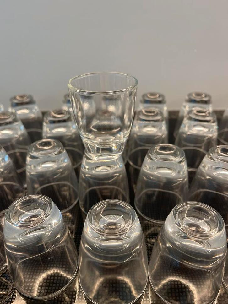 58 duikbootglaasjes, Verzamelen, Glas en Borrelglaasjes, Zo goed als nieuw, Overige typen, Ophalen of Verzenden
