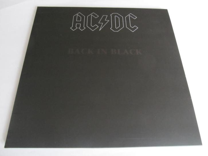 ACDC , AC/DC - Back in Black ( lp), Cd's en Dvd's, Vinyl | Hardrock en Metal, Zo goed als nieuw, Ophalen