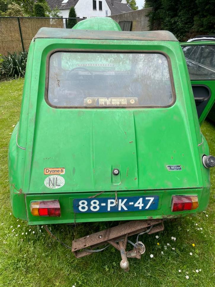 Citroen Dyane 6 Belastingvrij klusproject Blauw kenteken, Auto's, Citroën, Particulier, Overige modellen, Benzine, Sedan, Handgeschakeld