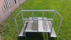 Opstap bordes caravan, Caravans en Kamperen, Ophalen, Gebruikt