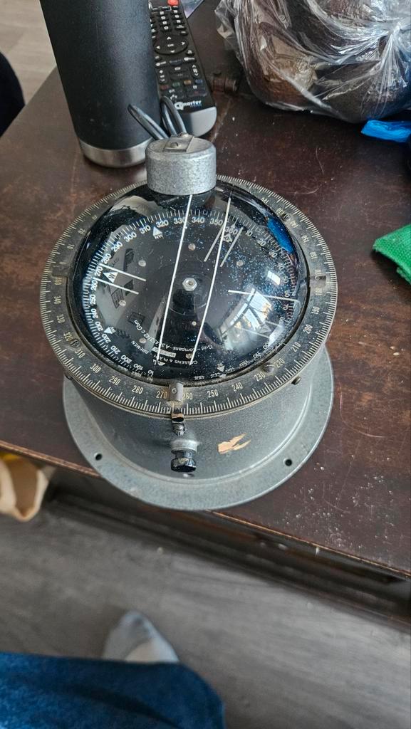 Cassens & Plath Grid Kompas - Scheepskompas, Watersport en Boten, Navigatiemiddelen en Scheepselektronica, Gps of Kompas, Ophalen of Verzenden