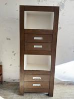Twee boekenkasten met lades, Huis en Inrichting, Kasten | Boekenkasten, Ophalen, Overige materialen, Gebruikt, 200 cm of meer