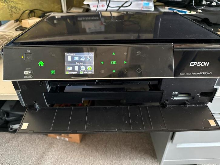 Epson Stylus Photo PX730WD All-in-One Printer, Computers en Software, Printers, Gebruikt, All-in-one, Inkjetprinter, Kleur printen