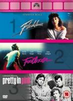Flashdance, Footloose, Pretty In Pink - 3xDVD BOX - Jaren 80, Gebruikt, Ophalen of Verzenden, Drama, 1980 tot heden
