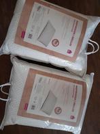 Hoofdkussens (2 stuks)  traagschuim (duo memoryfoam), Eenpersoons, Wit, Ophalen of Verzenden, Zo goed als nieuw