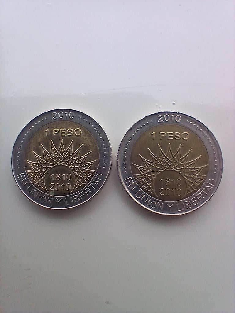 Munten Argentinië, Ophalen, Zuid-Amerika