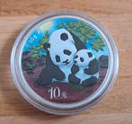 30 gram zilveren PANDA 2024 Yuan 10 Coloured, Postzegels en Munten, Edelmetalen en Baren, Ophalen of Verzenden, Zilver