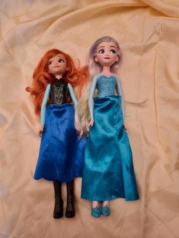 Anna & Elsa Disney Poppen - ZGAN! beschikbaar voor biedingen