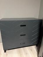 Ladekast / commode donker grijs/ antraciet, Huis en Inrichting, Kasten | Ladekasten, 3 of 4 laden, Ophalen