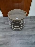 Te koop tafeltje met gusta blad, Ophalen, Minder dan 45 cm, Minder dan 55 cm, Gebruikt