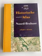 Historische topografische Atlas Noord-Brabant 1836-1843, Boeken, Atlassen en Landkaarten, Overige atlassen, Nieuw, Ophalen of Verzenden