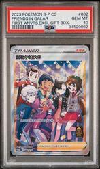 Pokemon Friends in Galar 1st Anniversary Chinese - PSA 10, Ophalen of Verzenden, Nieuw, Losse kaart, Foil