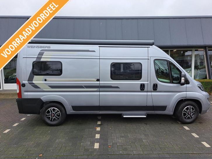 Weinsberg CaraTour 600 ME VINKEN VOORRAAD VOORDEEL, Caravans en Kamperen, Campers, tot en met 2, Weinsberg, Diesel, Automaat, Standaard zit