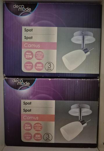Spotlampjes x2 (Deco mode) beschikbaar voor biedingen