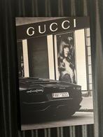 Gucci schilderij canvas Wallfield 100x150cm, Ophalen, Zo goed als nieuw, Overige onderwerpen