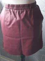 Lederlook Rokje - Boven de Knie, Zo goed als nieuw, Boven de knie, Rood, Ophalen