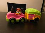 Little People auto + caravan - met geluid, Kinderen en Baby's, Speelgoed | Fisher-Price, Met geluid, Ophalen of Verzenden, Auto of Voertuig