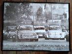poster Race Fiat 500 Abarth en Giannini, Onbekend, Algemeen, Ophalen of Verzenden, Zo goed als nieuw