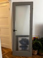 Beveled glas deur - 77,5x209,5cm, Doe-het-zelf en Verbouw, Deuren en Horren, Ophalen, Gebruikt, Minder dan 80 cm, Binnendeur