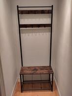 Industriële kapstok met schoenenrek, Huis en Inrichting, Woonaccessoires | Kapstokken, Zo goed als nieuw, Minder dan 100 cm, Metaal