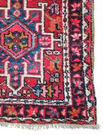 Handmade tapijt loper Karaja Iran medallions wol 83x326cm, Karaja nomad Iraans Perzische oosters, Crème, Gebruikt, .