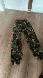 Camouflage regenbroek, maat 8595/7080, Ophalen, Landmacht, Nederland, Kleding of Schoenen
