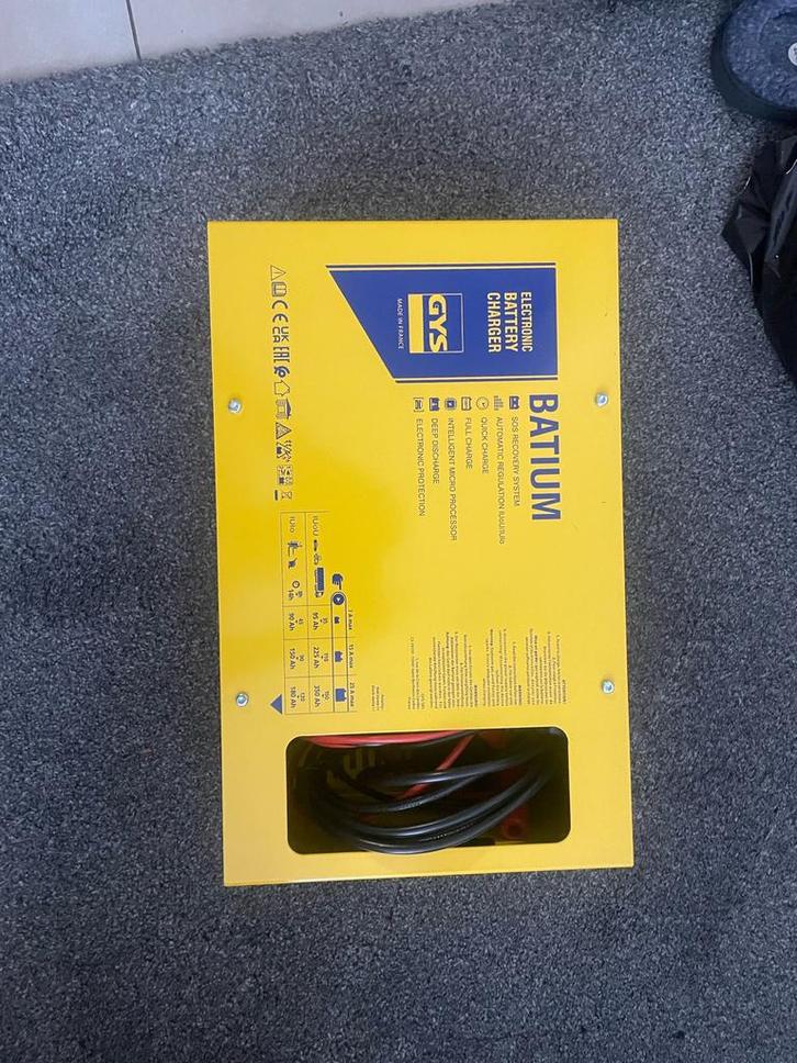 GYS Batium Acculader 6/12/24V, Auto-onderdelen, Accu's en Toebehoren, Universele onderdelen, Nieuw, Ophalen of Verzenden