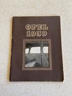 Prachtige folder - Opel 1939, Boeken, Auto's | Folders en Tijdschriften, Ophalen of Verzenden, Opel, Zo goed als nieuw