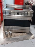 SMEG inductie fornuis 90 cm rvs, Witgoed en Apparatuur, 60 cm of meer, Ophalen of Verzenden, Zo goed als nieuw, Inductie
