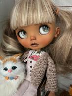 Mooie custom Blythe doll pop, Ophalen of Verzenden, Zo goed als nieuw, Pop
