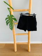 Korte broek/ broekje/ short/ shortje van H&M, maat S/36, H&M, Kort, Zwart, Nieuw