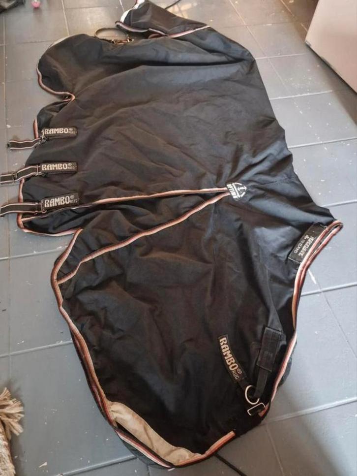 Rambo optimo turnout 6.6, Dieren en Toebehoren, Paarden en Pony's | Dekens en Dekjes, Zo goed als nieuw, Ophalen of Verzenden